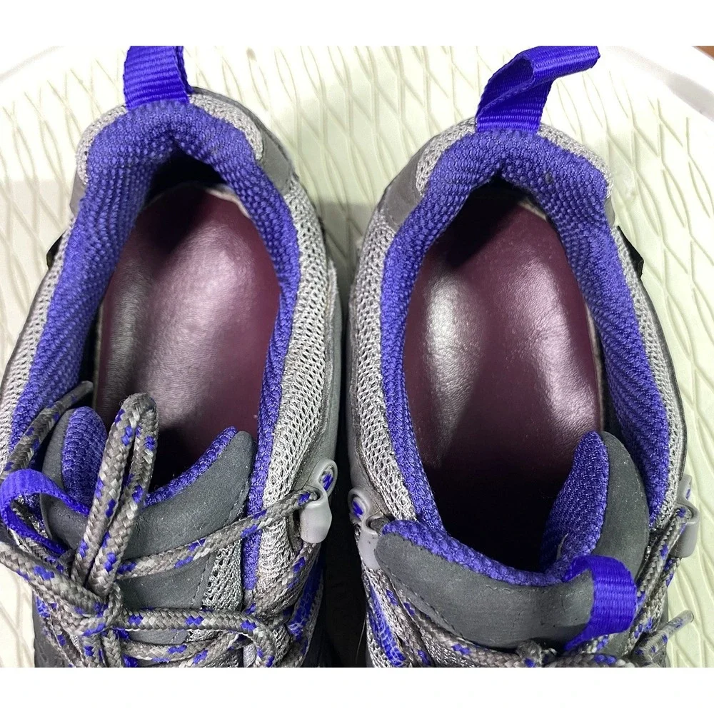 Merrell Womens Ulta Marine Charcoal & Blue Hiking shoes Gore-Tex Vibram‎ Sz.7